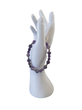 Bracelet acier inoxydable améthyste
