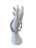 Bracelet acier inoxydable jaspe sang de dragon