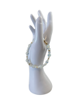 Bracelet acier inoxydable opaline