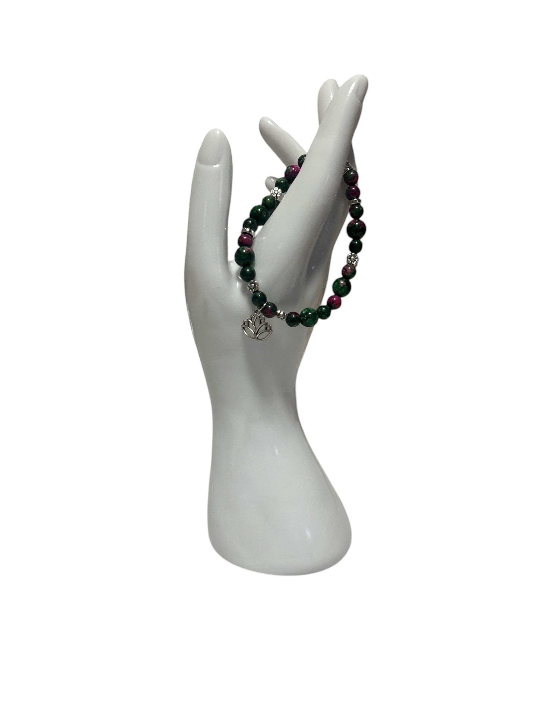 Bracelet Rubis Zoïsite