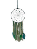 Capteur de rêve 12 pouces Chrysocolle et Quartz naturel fissuré