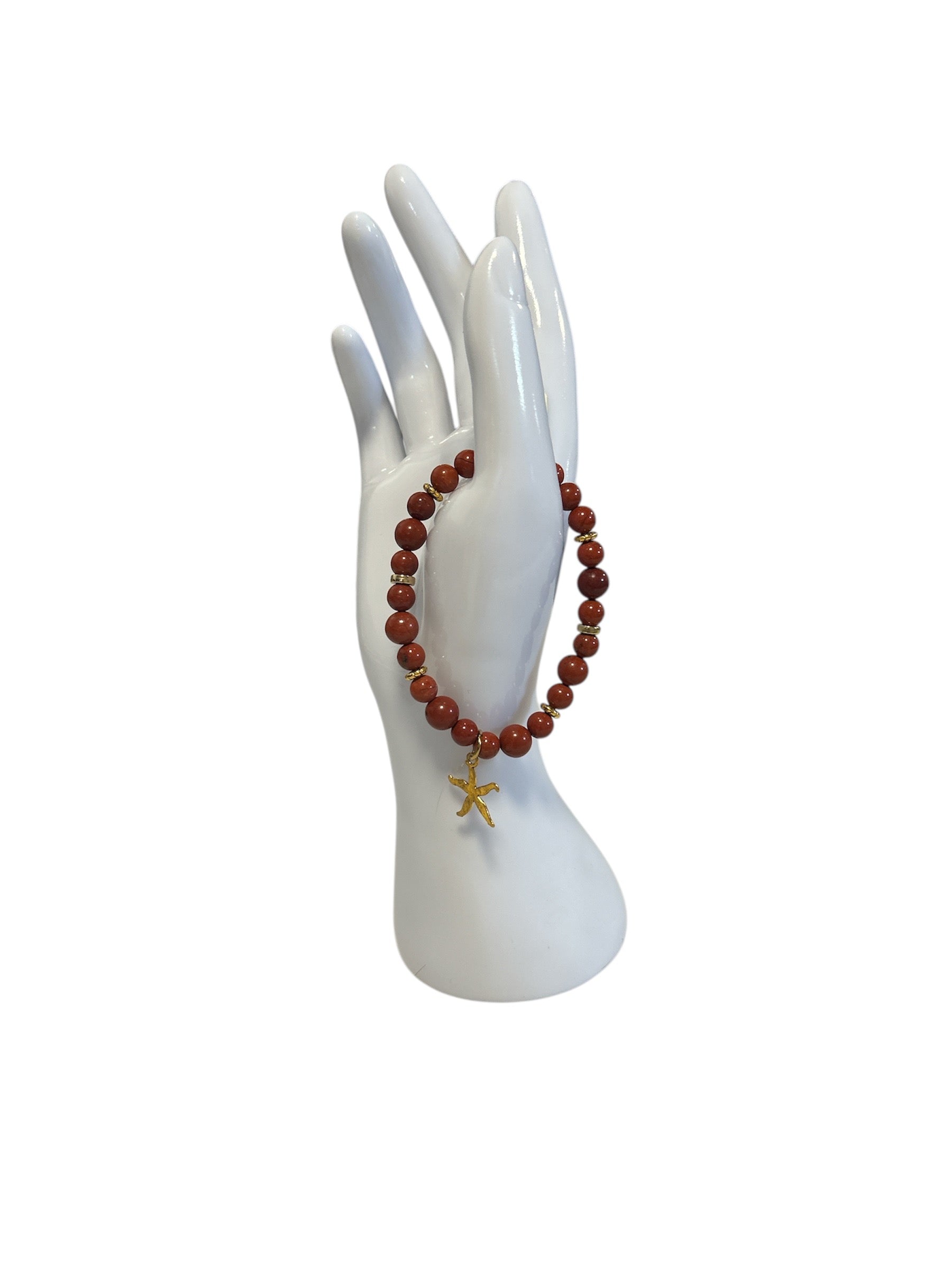 Bracelet Jaspe rouge