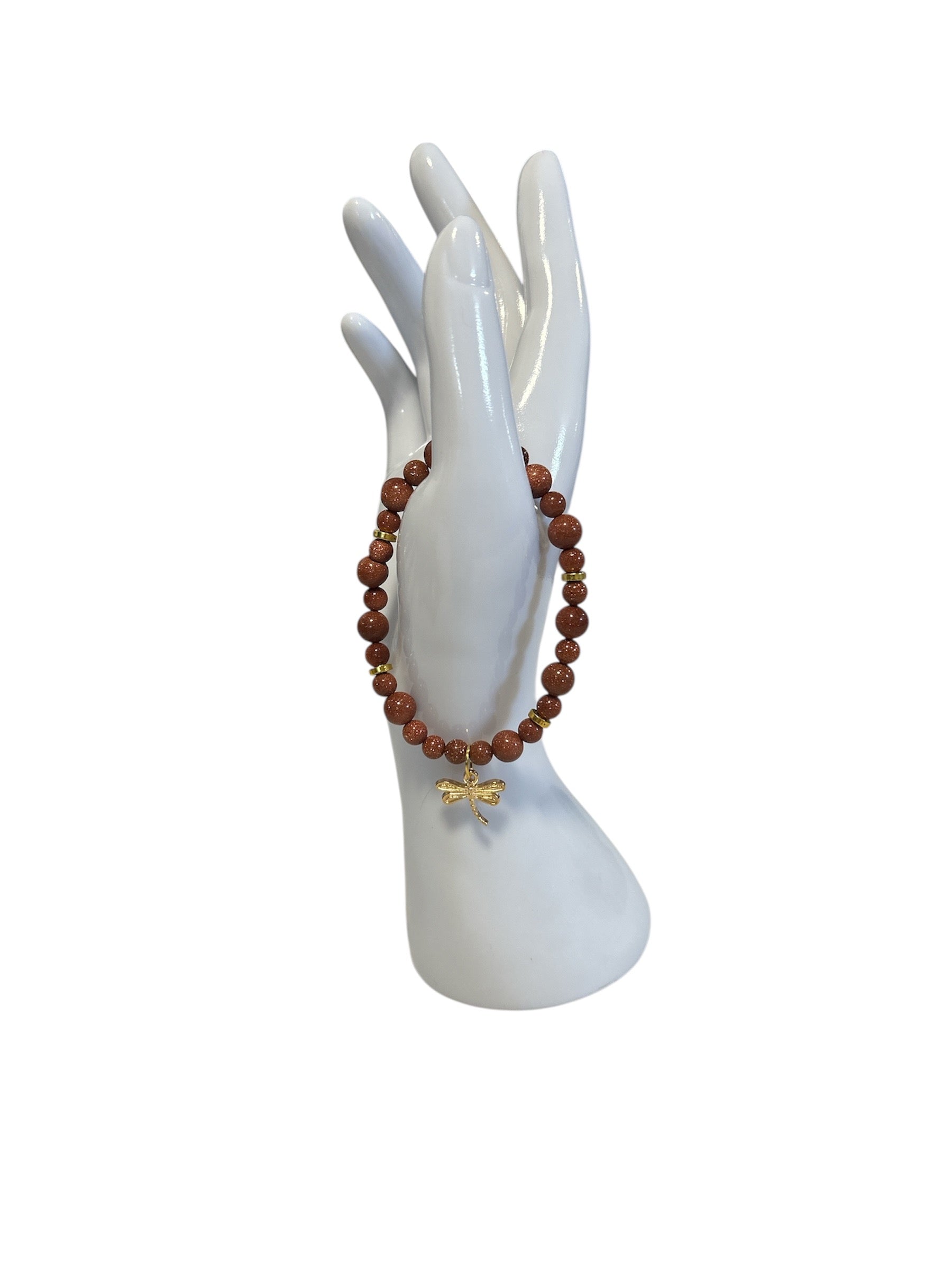 Bracelet pierre de sable d’or