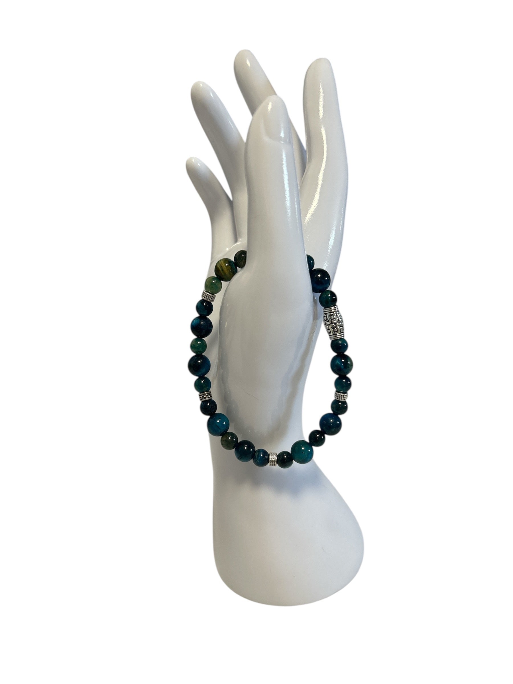 Oeil de tigre bleu homme