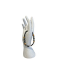 bracelet Larvikite et hématite brute homme