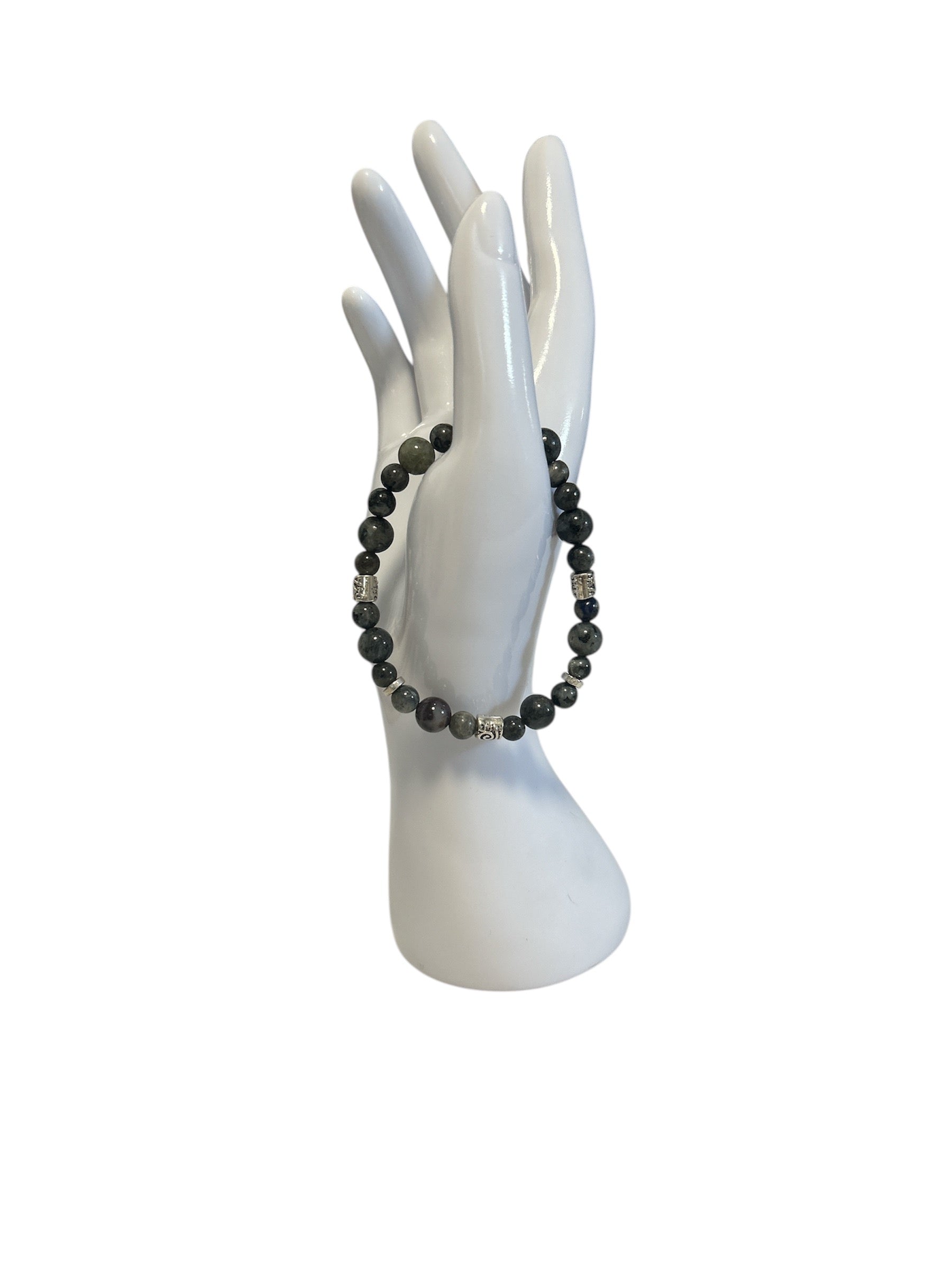 Bracelet Larvikite homme